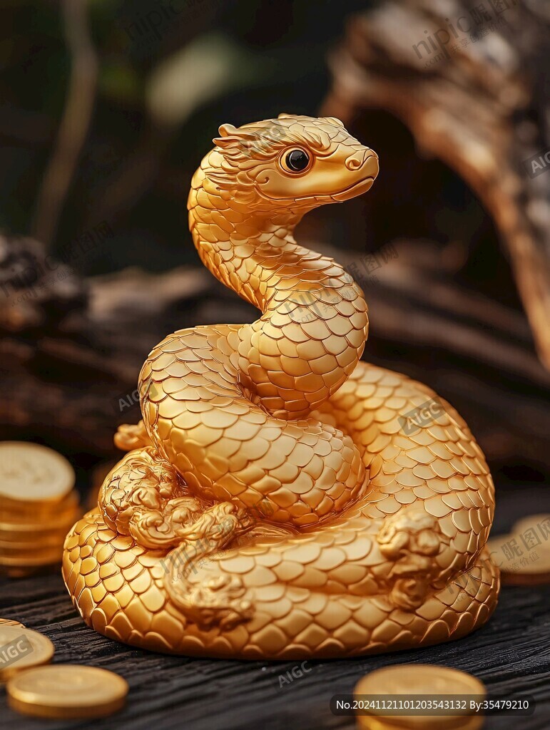 金蛇送寶