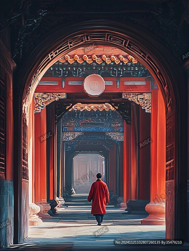 紅色宮門(mén)