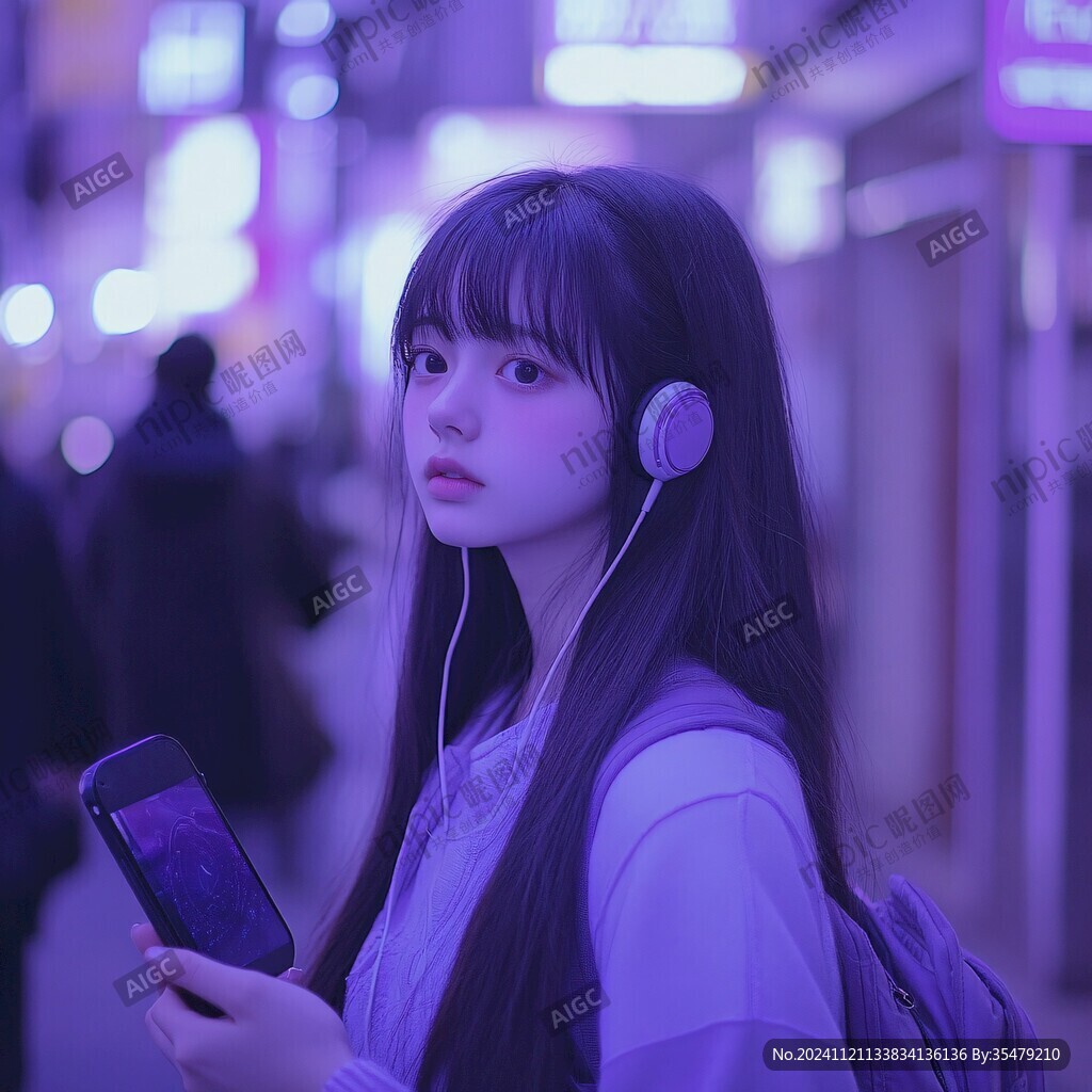 聽歌的少女
