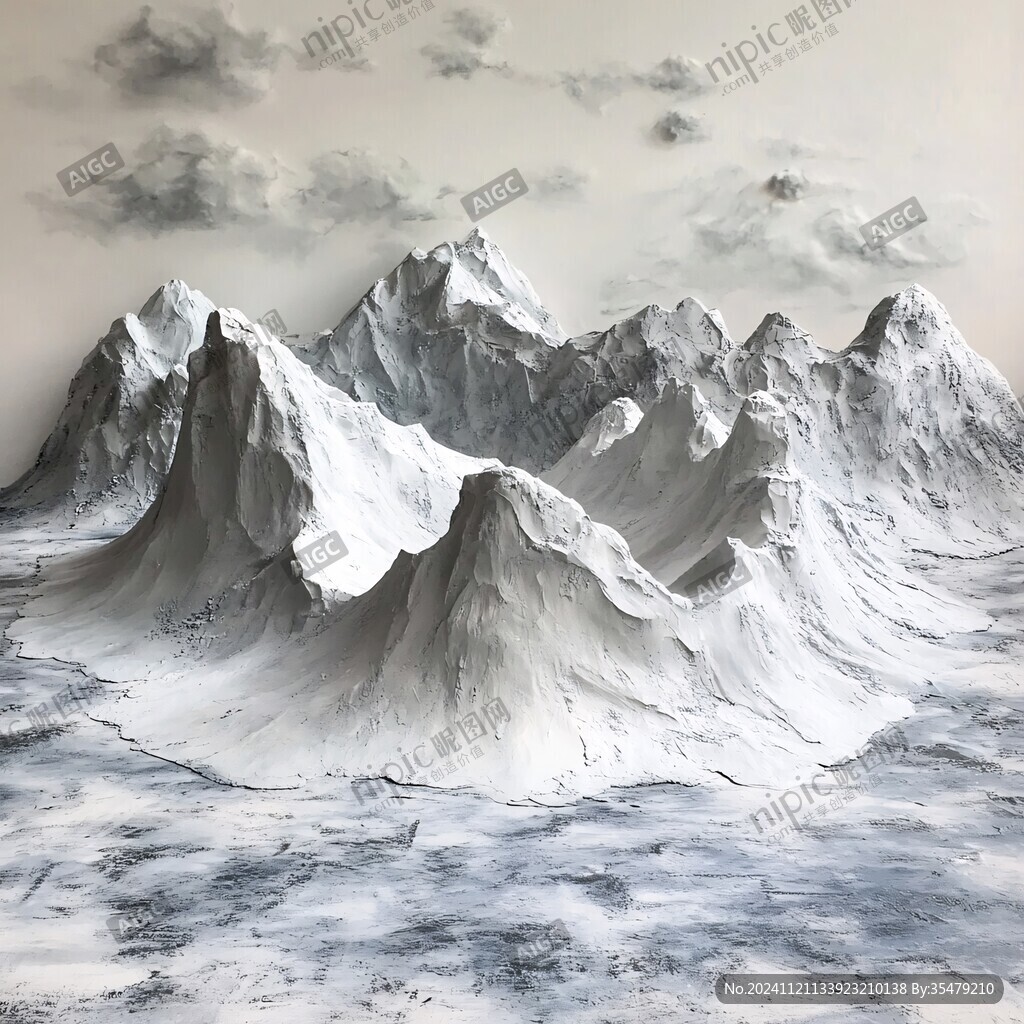 雪山大場景