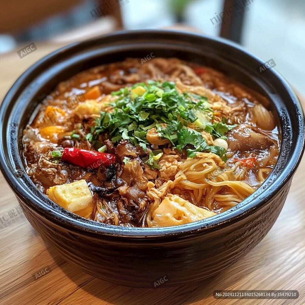 麻辣牛筋砂鍋