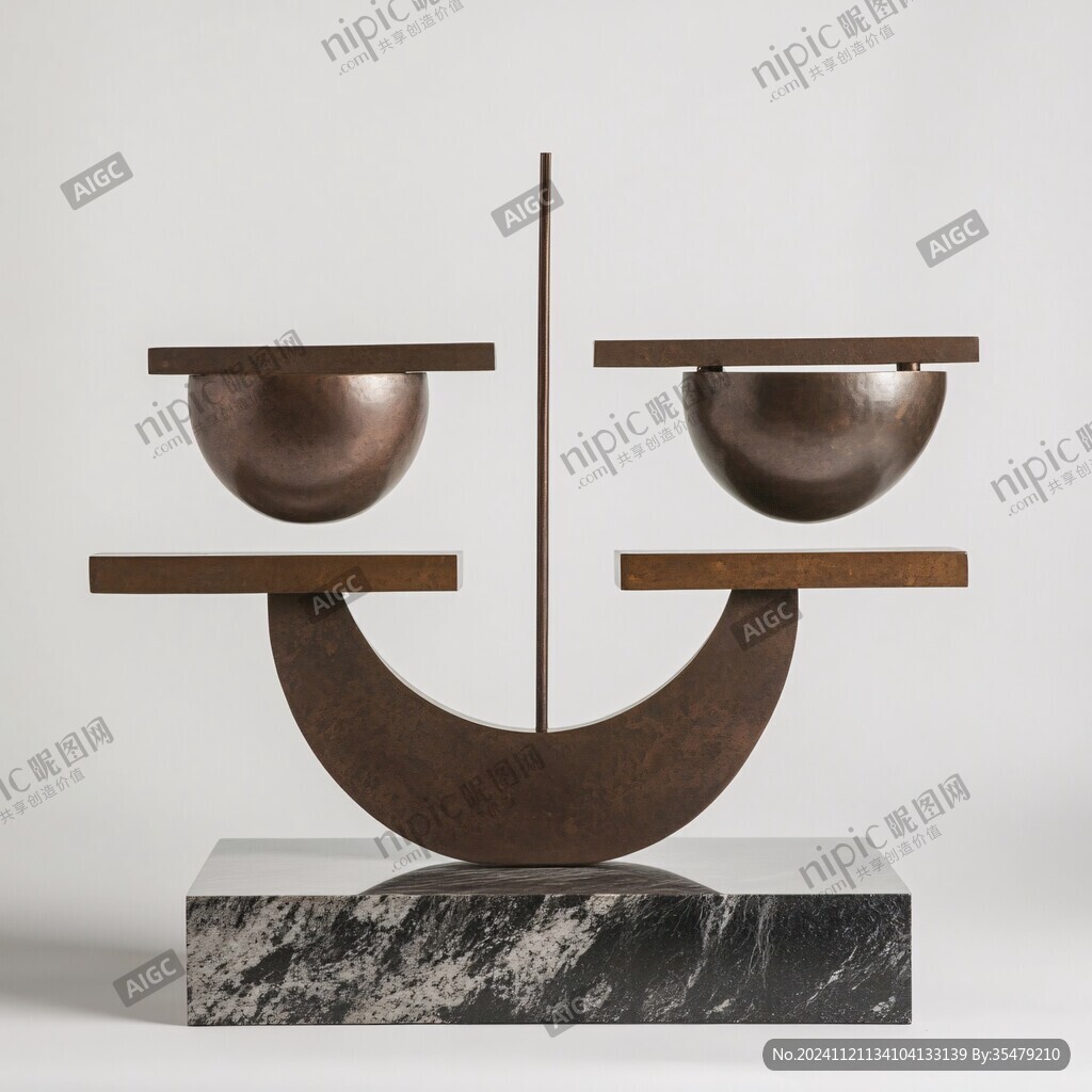 現(xiàn)代圓環(huán)雕塑
