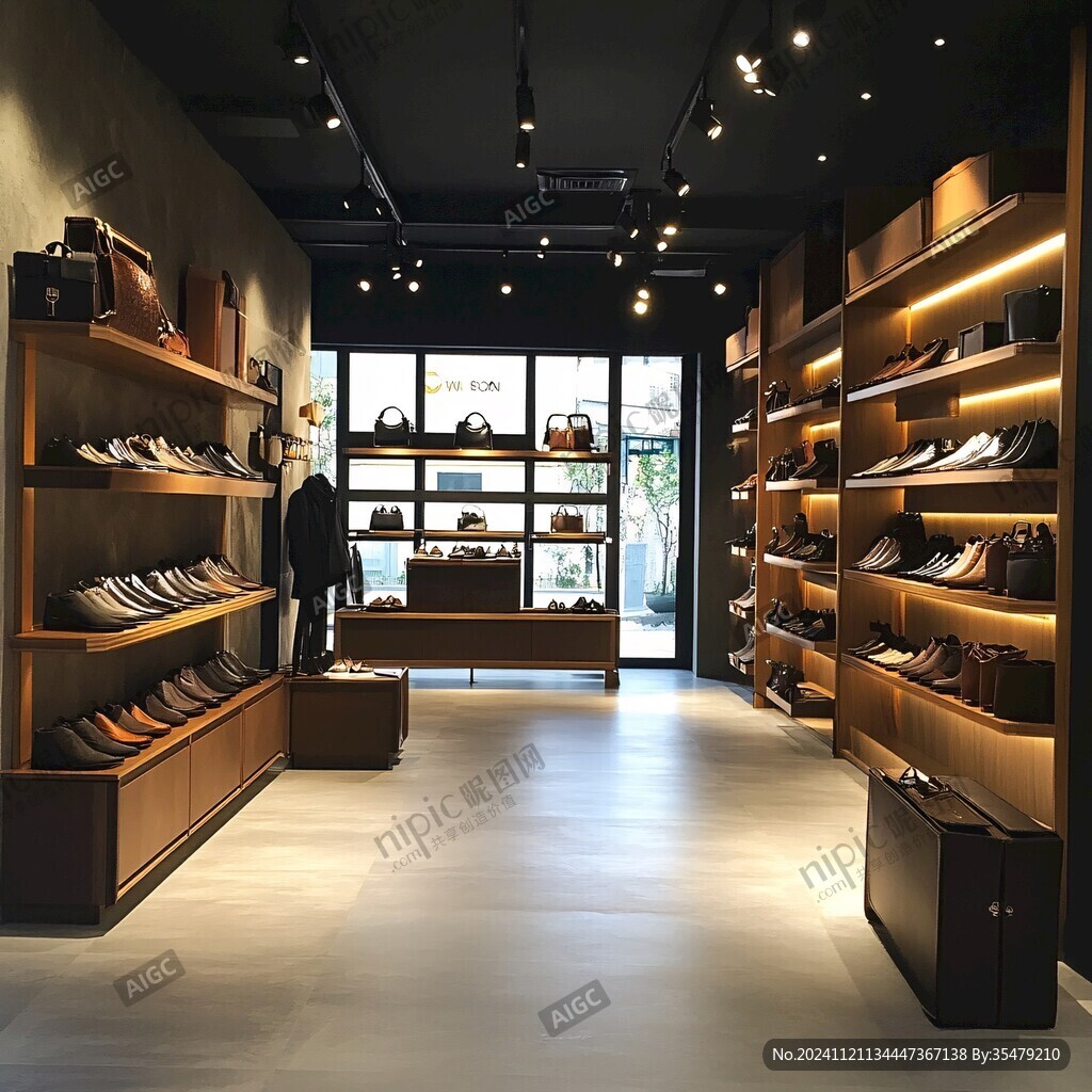 男鞋店內(nèi)景