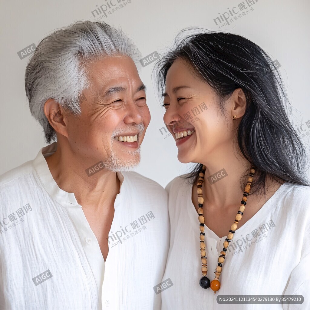 白發(fā)夫妻