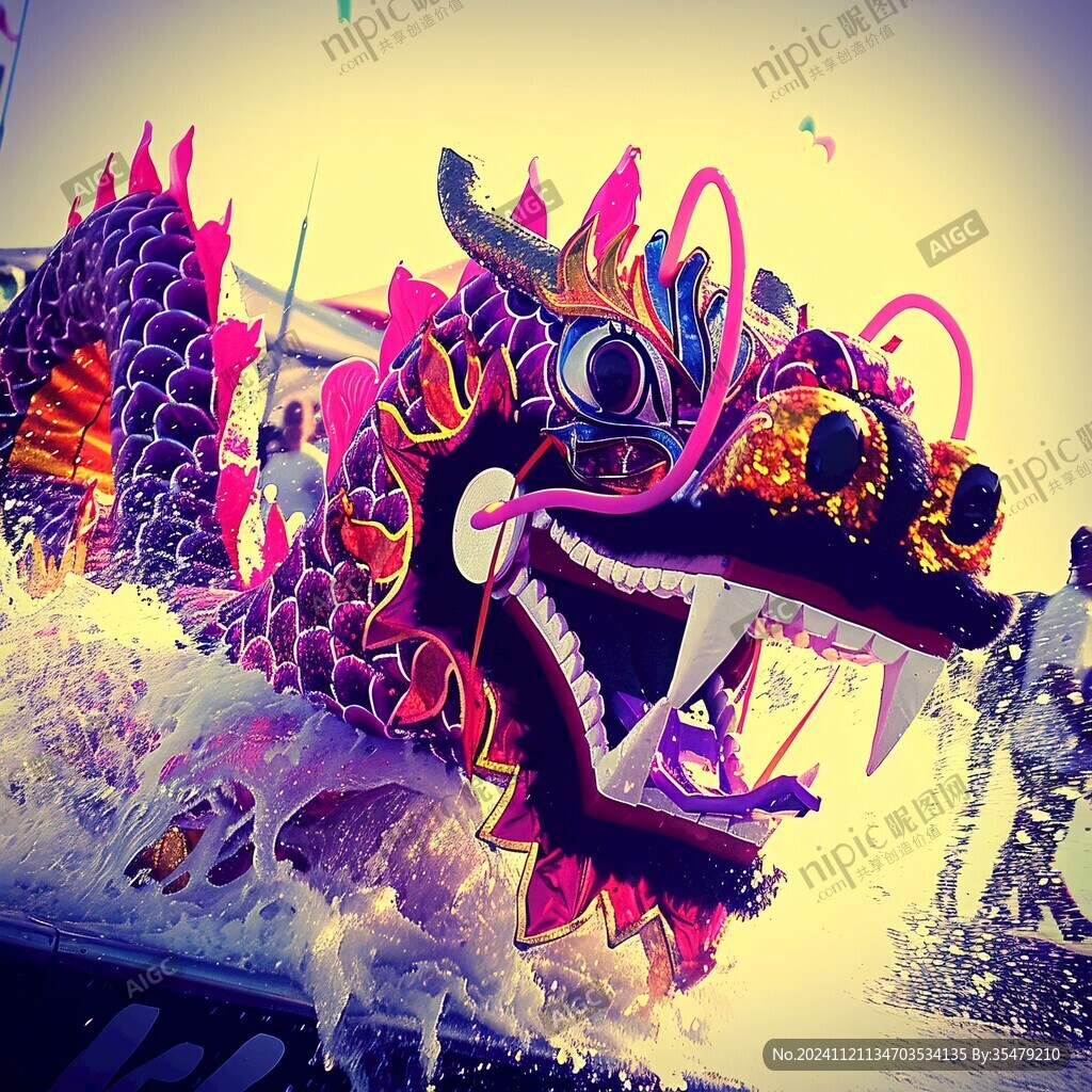 龍年花車