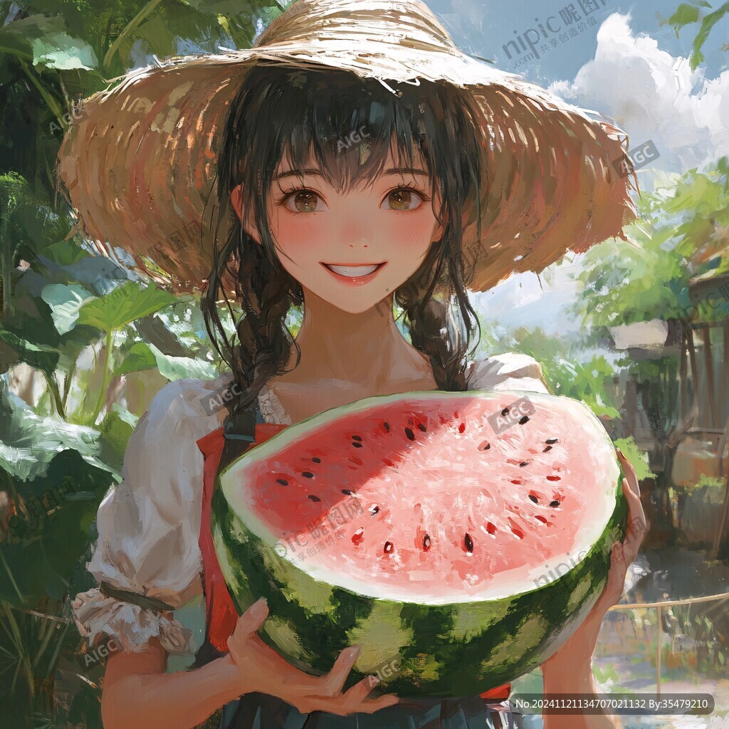 q版西瓜少女