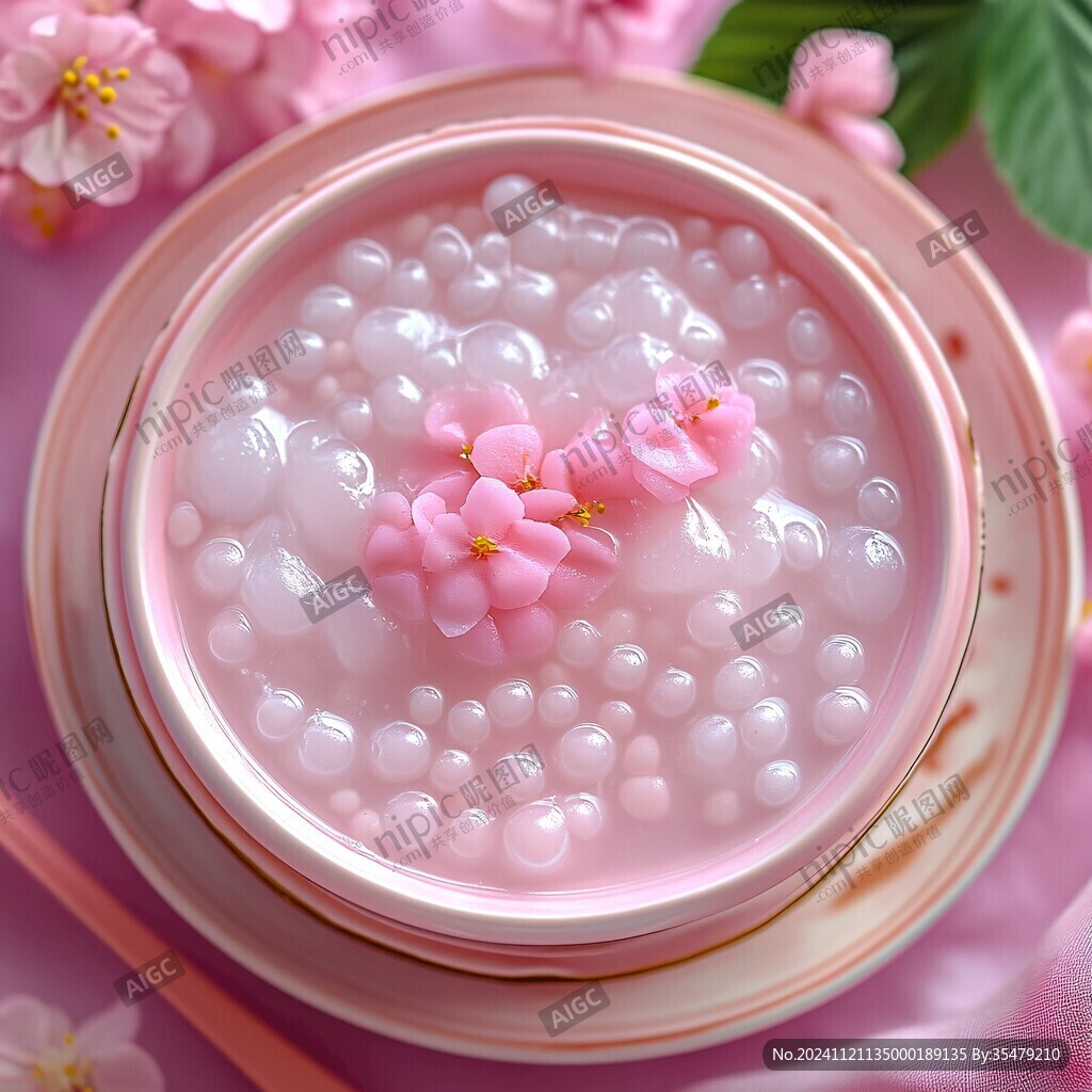 珍珠粉插畫(huà)