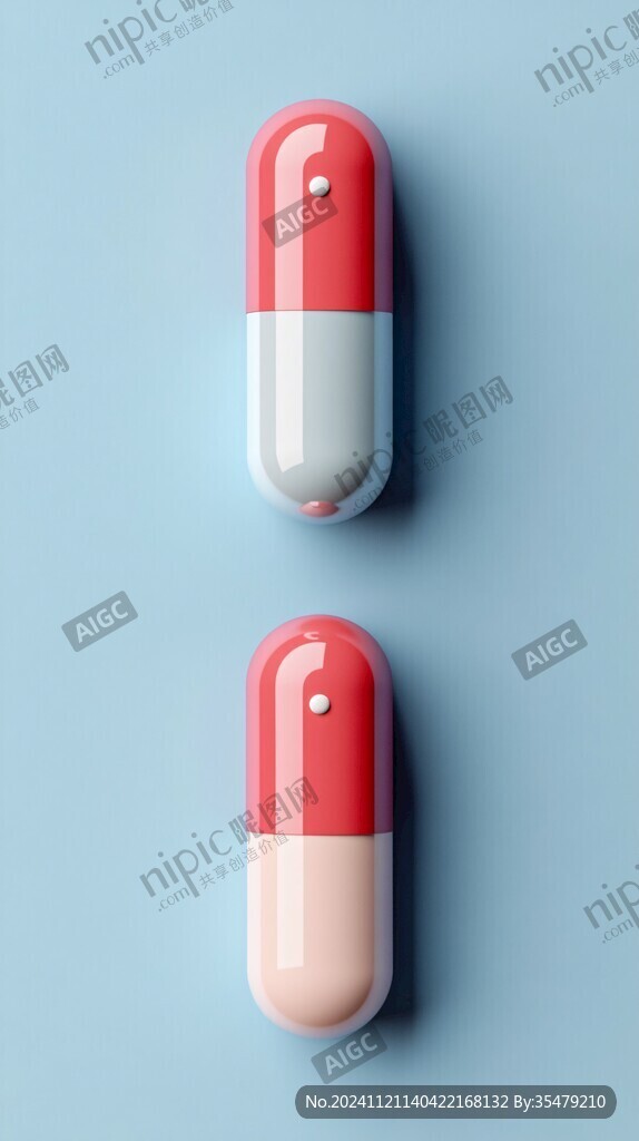 膠囊圖片素材