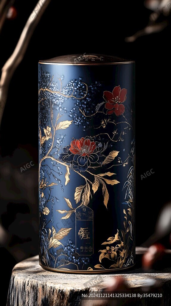 新中式保溫杯