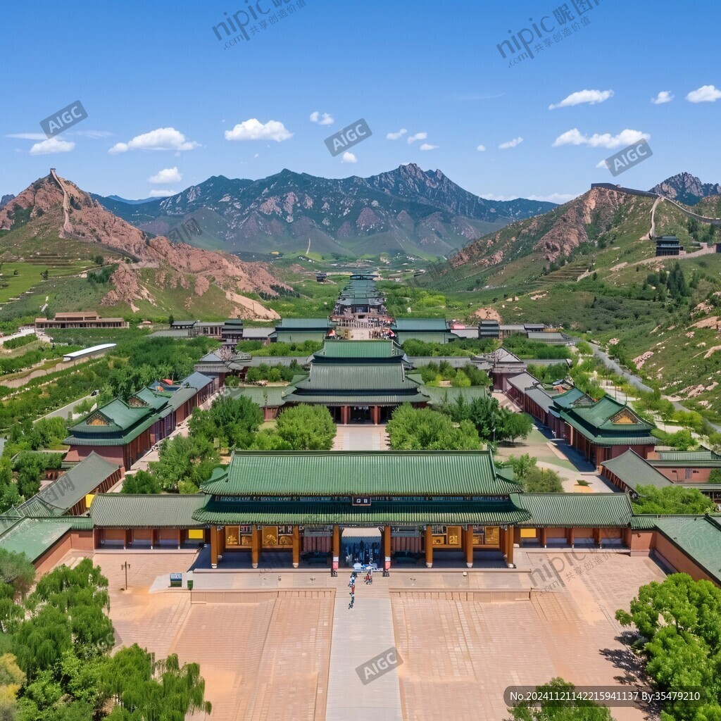 美岱召微縮景觀