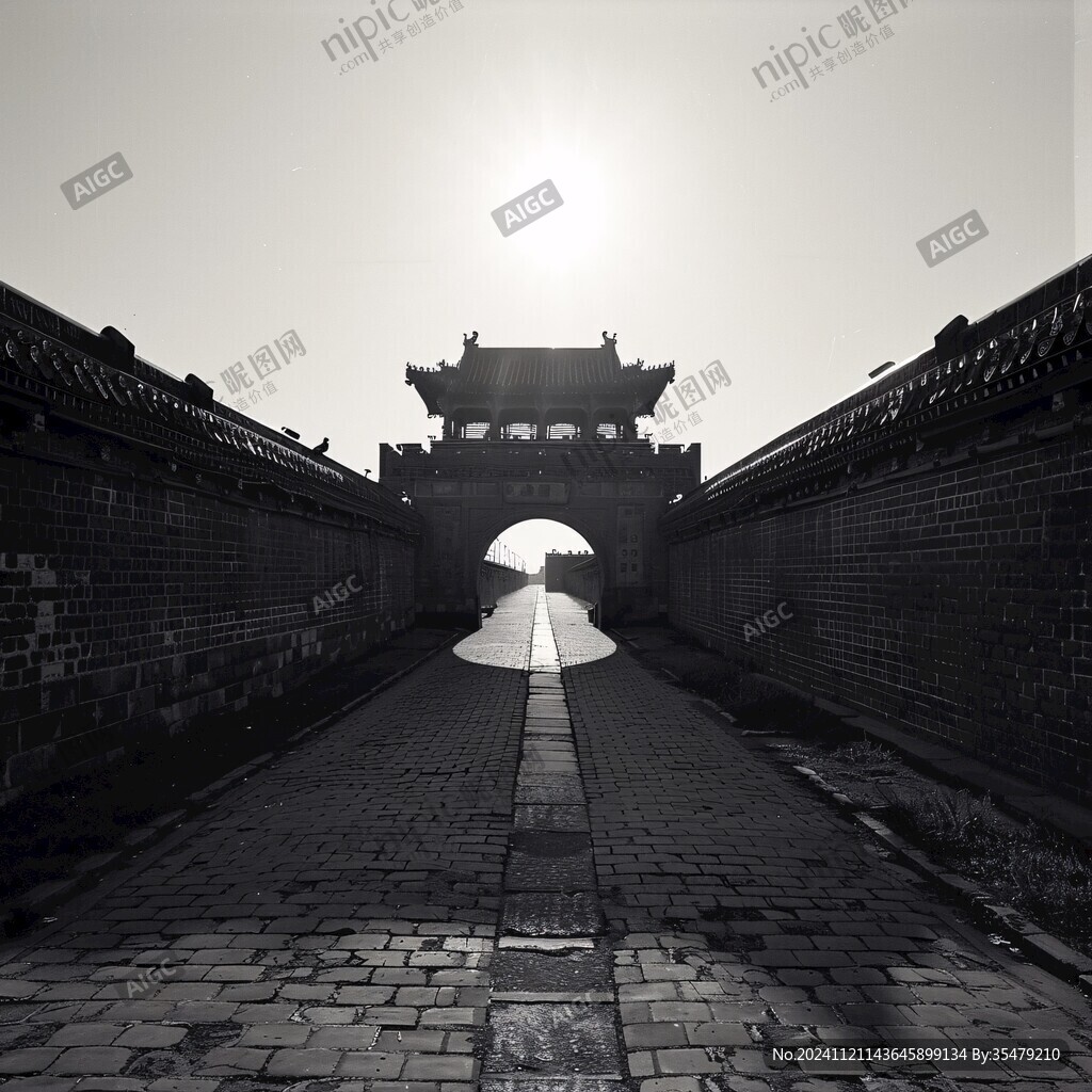 武圣門晨光
