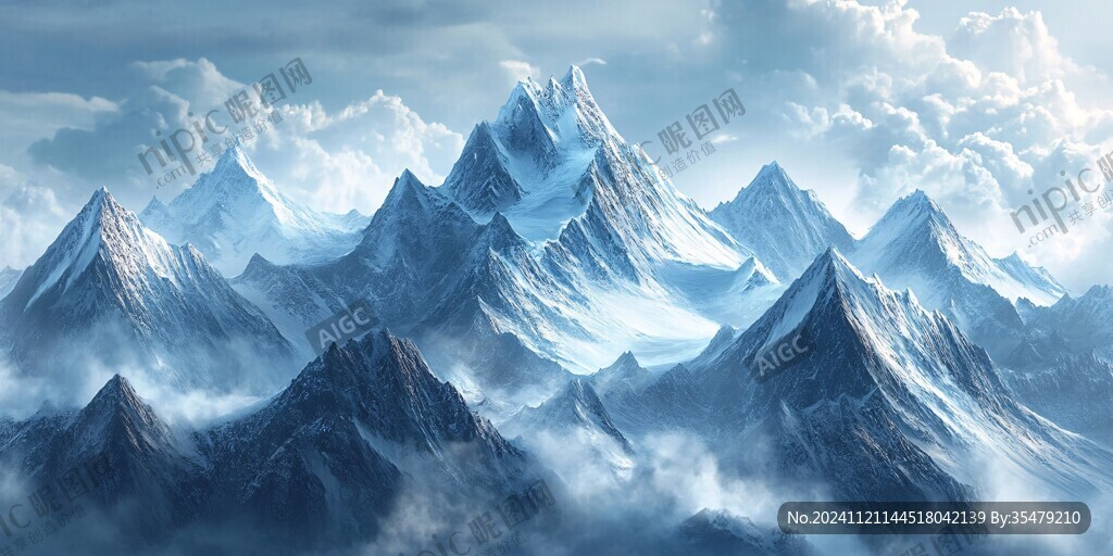 3d山脈背景