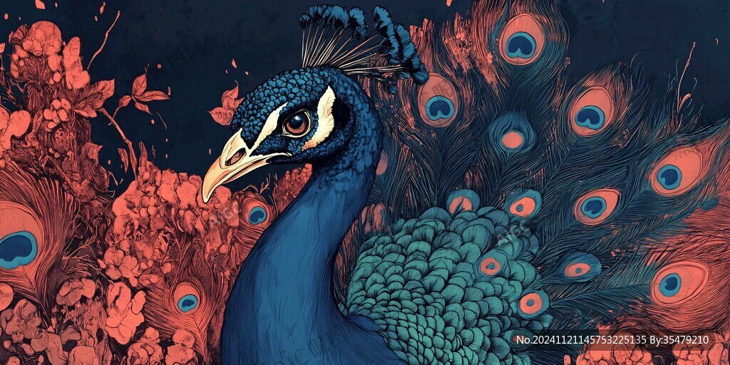 鳳凰包裝插畫