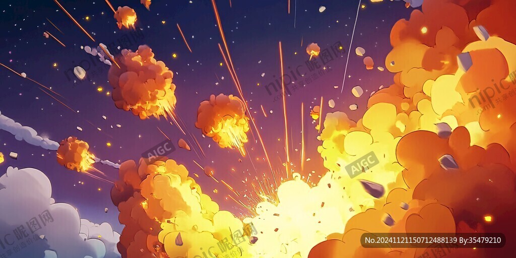 爆炸效果圖