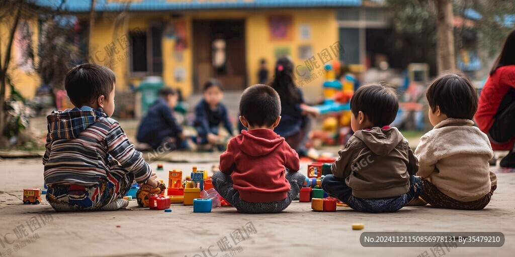 農(nóng)村中的幼兒園