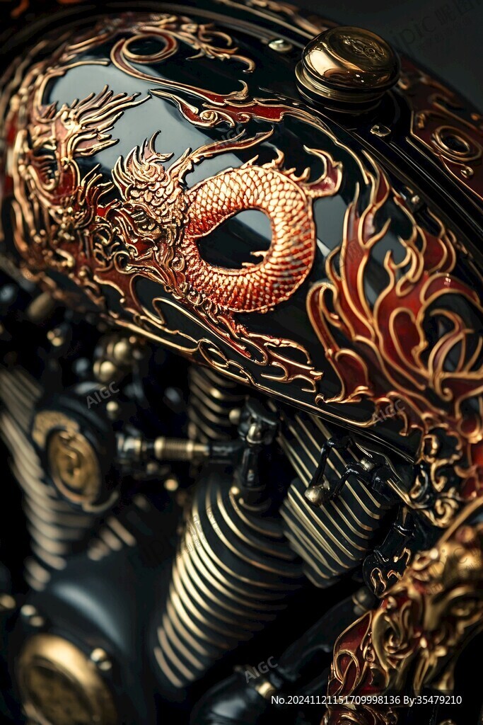 掐絲金龍