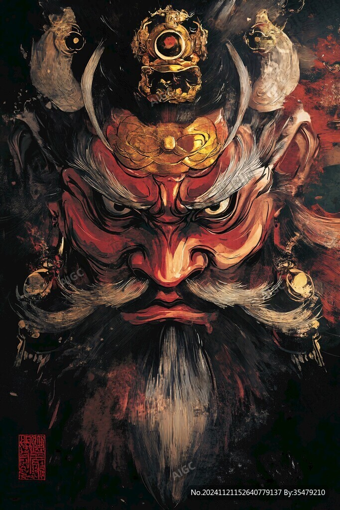 儺神鐘馗頭像