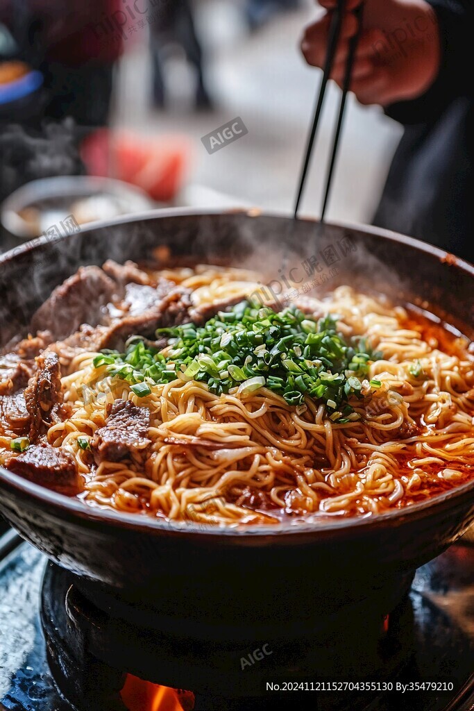 牛肉面制作