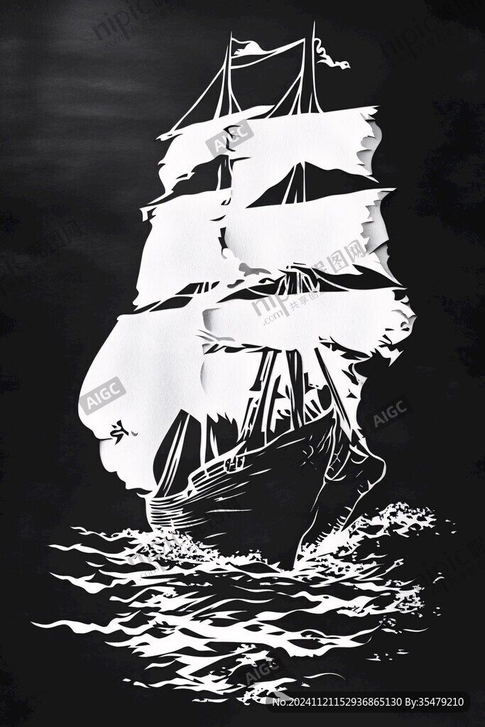 揚帆遠航素描