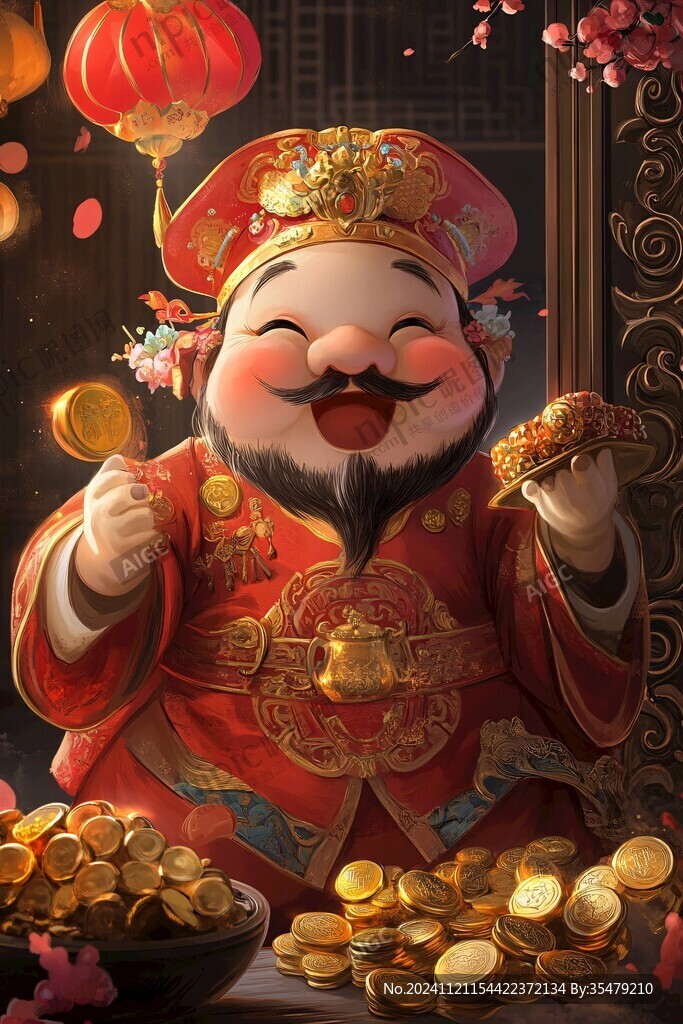 財神奉旨發財一夜暴富