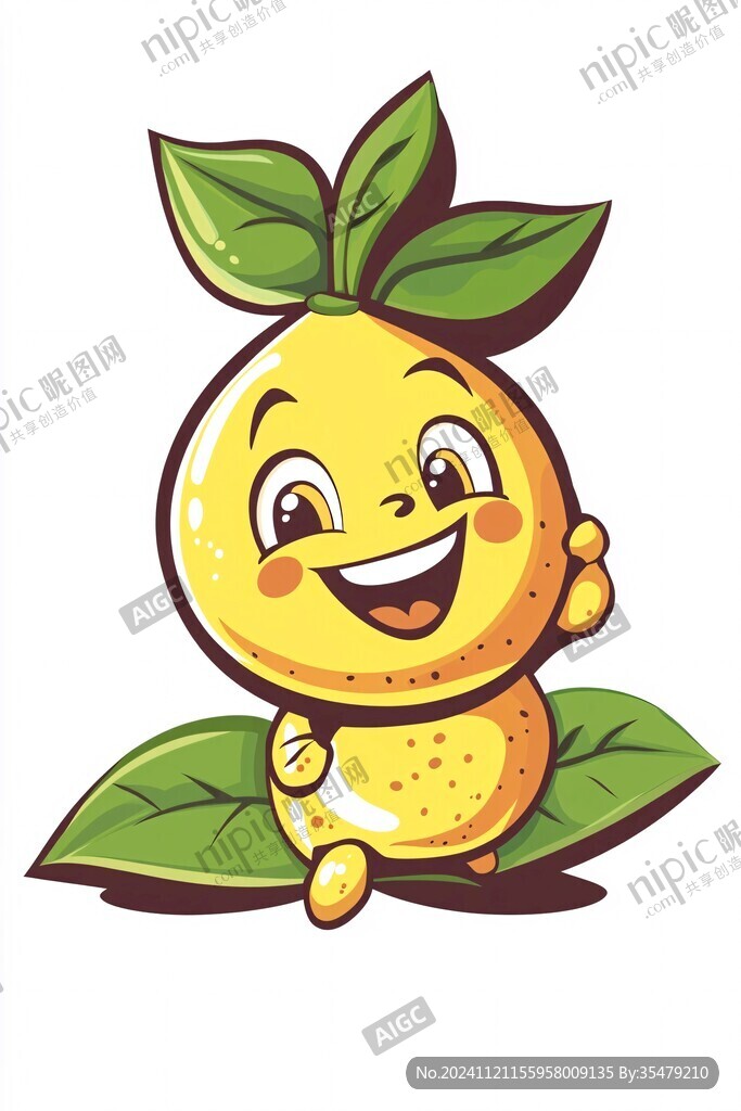檸檬吉祥物logo