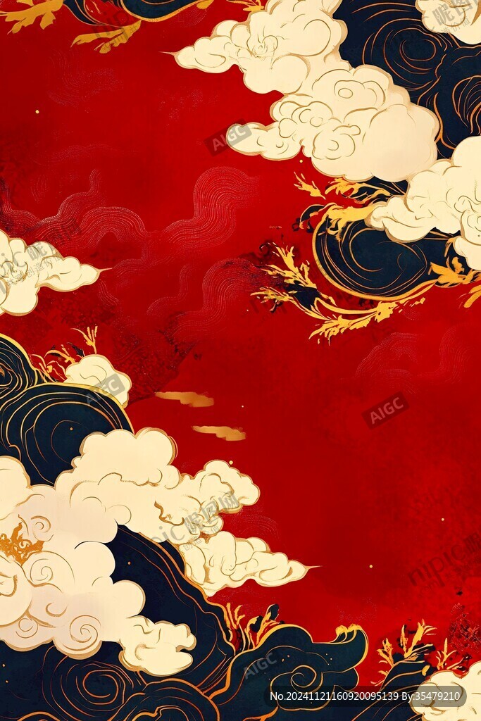 暗紋云團(tuán)貴氣云紋圖案