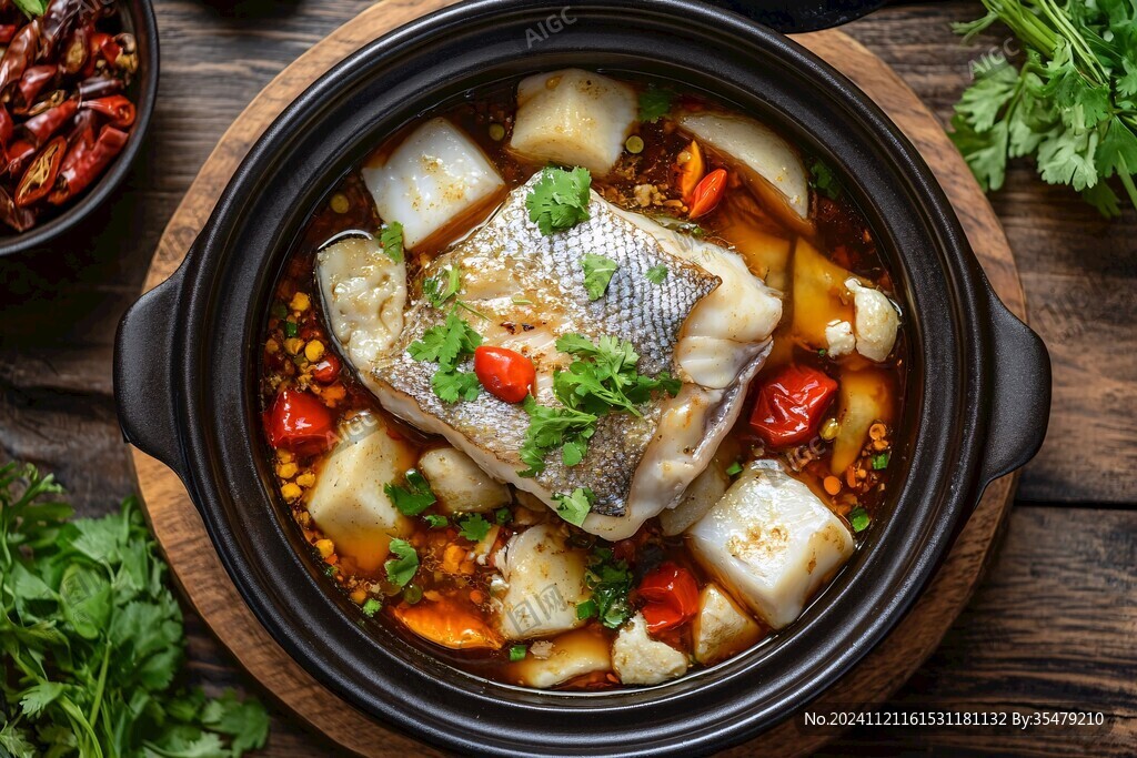 燉魚場景圖