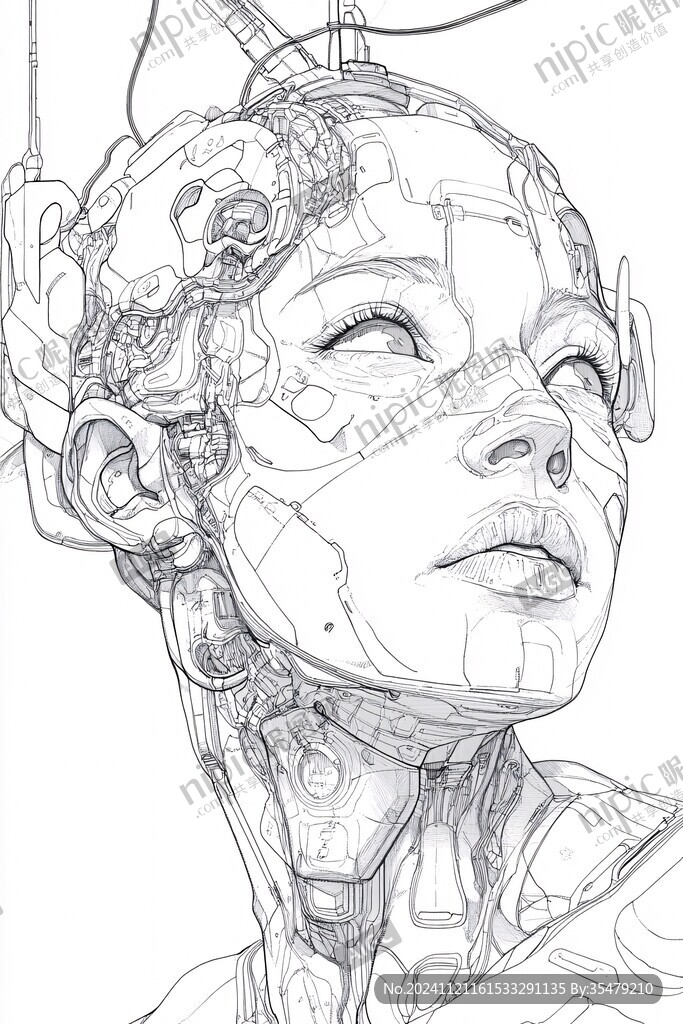 科幻題材插畫