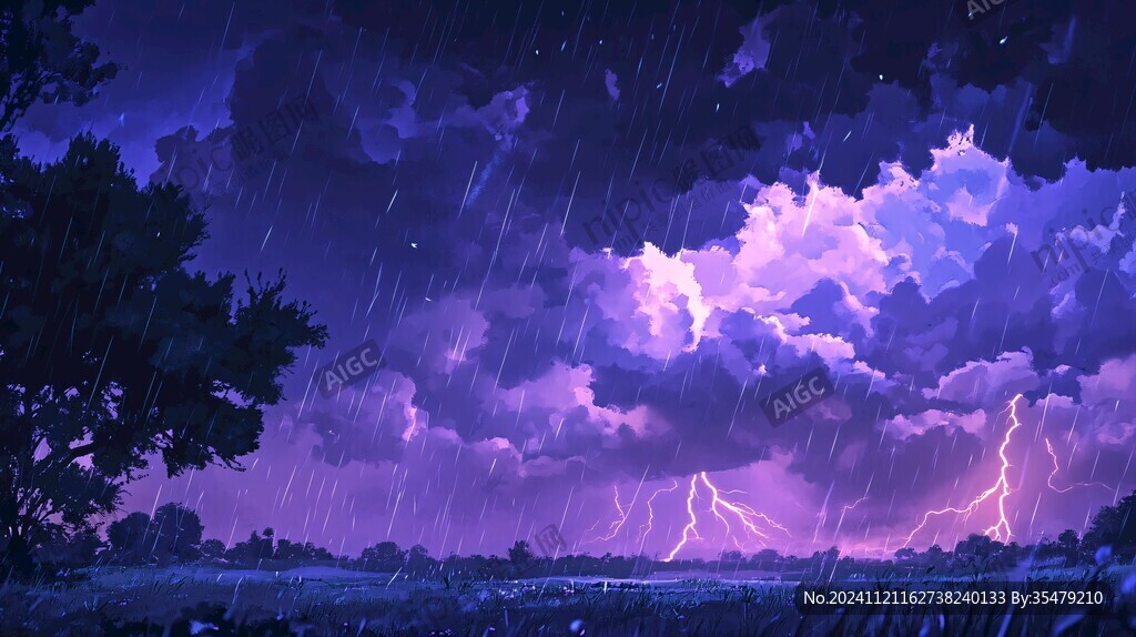 漂泊大雨傾盆而下