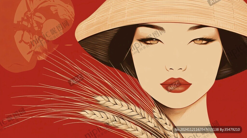 紅米插畫設計