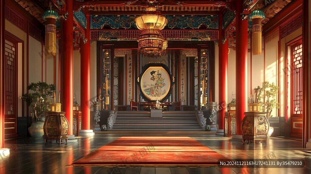 皇宮朝廷宮廷場景