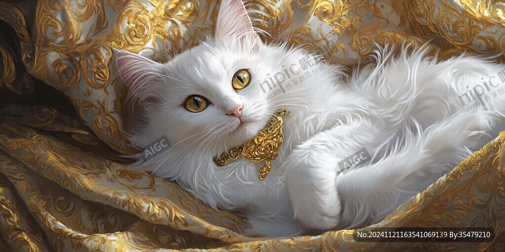 金吉拉貓插畫