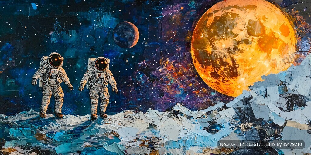 星球宇航員壁紙