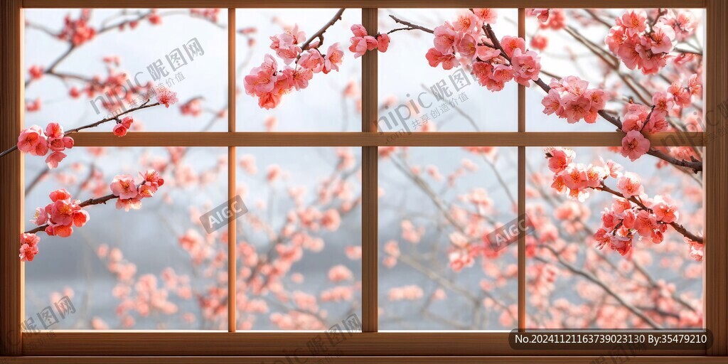 窗戶與梅林