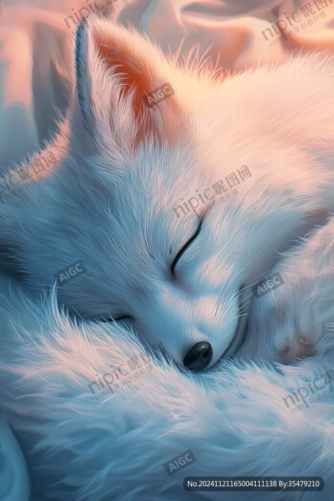 睡覺的狐貍