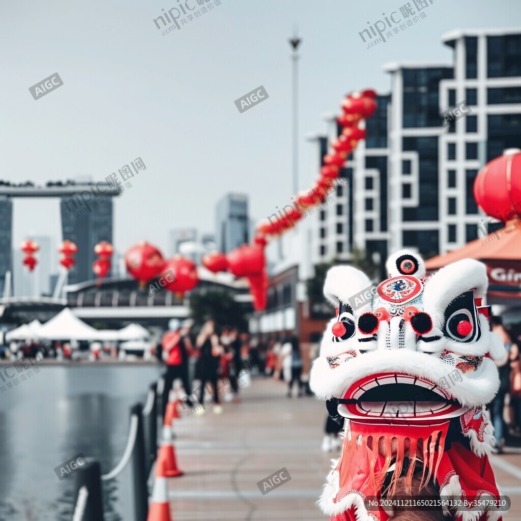 華僑舞獅