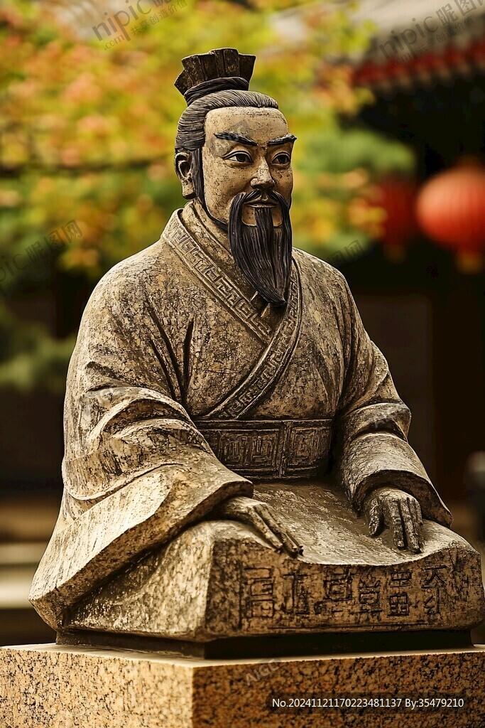 言偃人物雕像言偃像