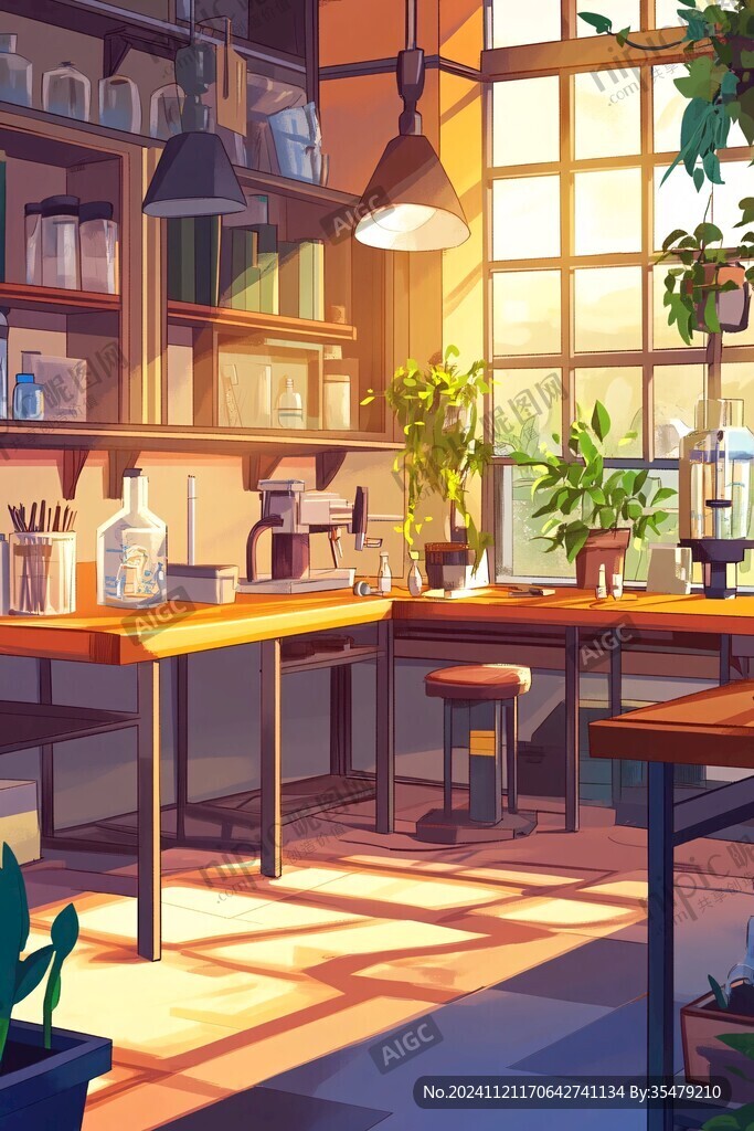 書房插畫