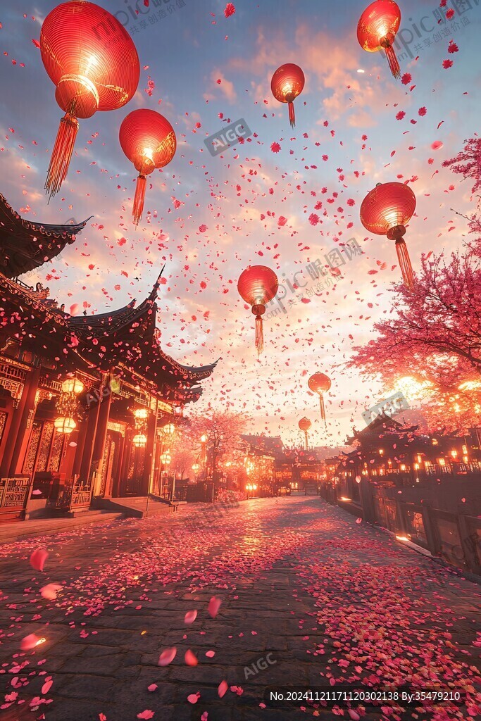 漫天紅燈籠