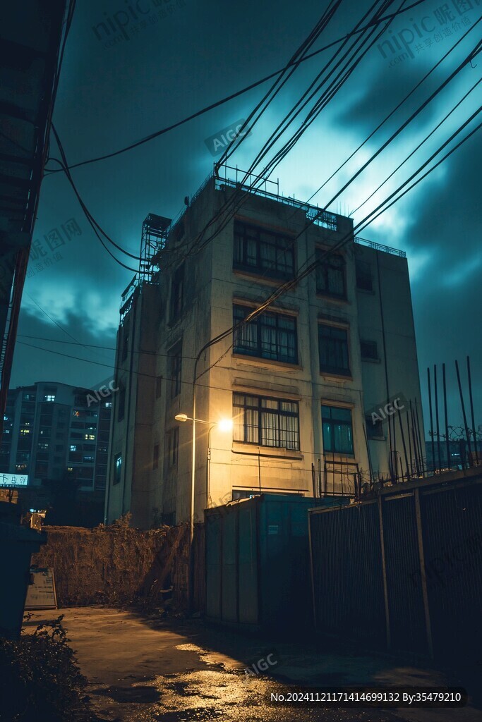 黑夜樓房
