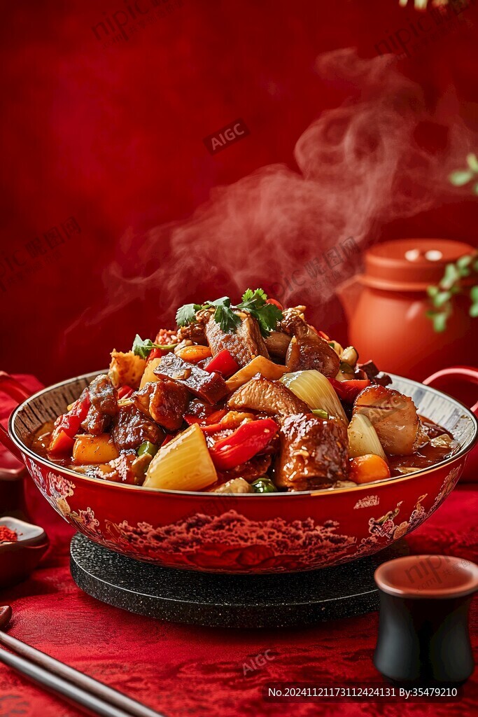 紅燜羊肉美食