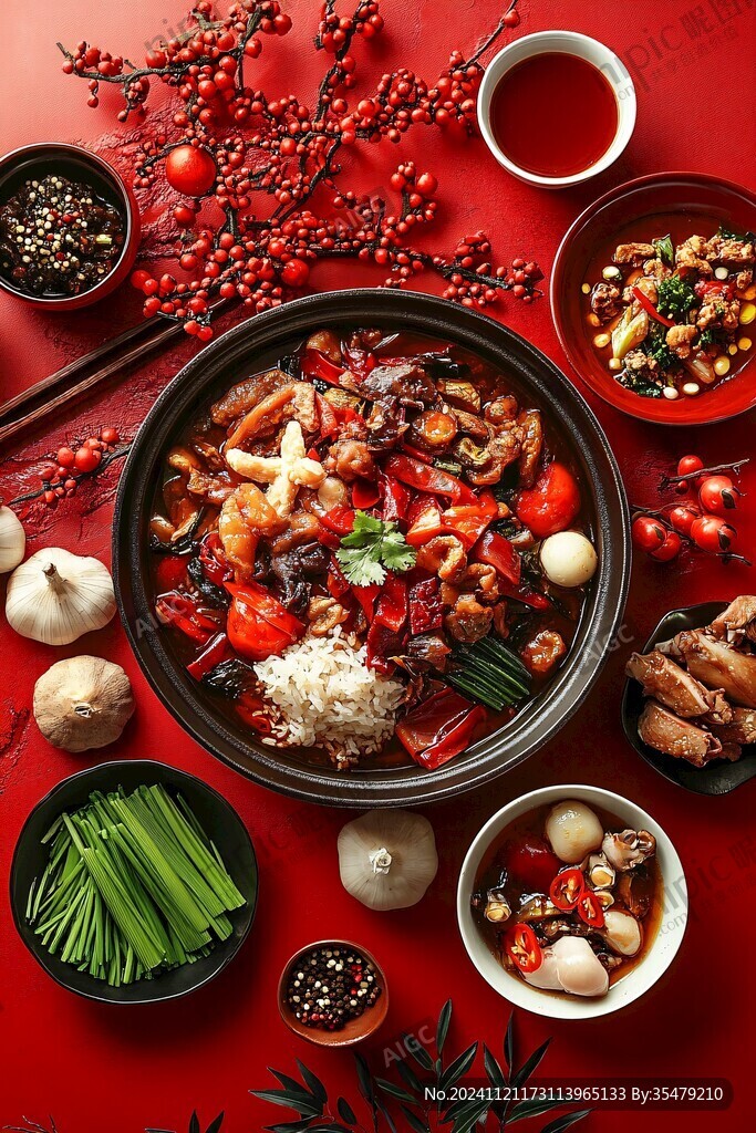 冒菜場景圖