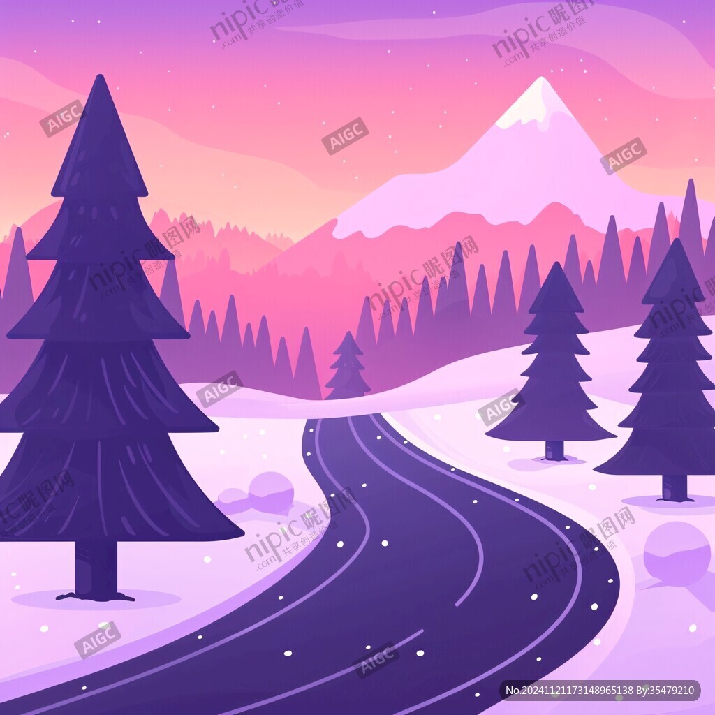 景觀大道雪山