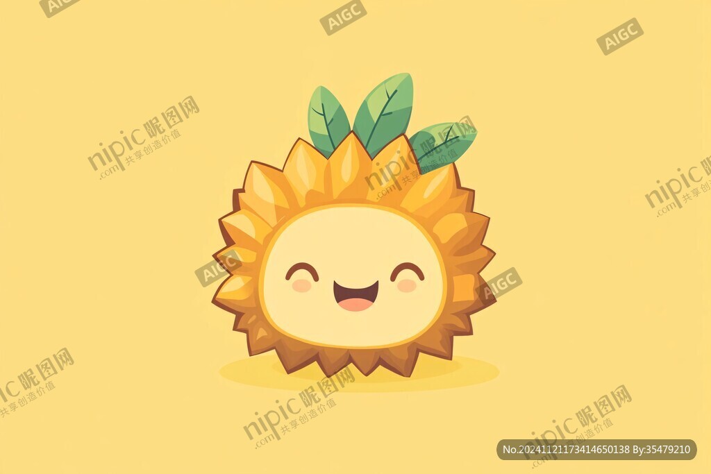 活潑榴蓮人物
