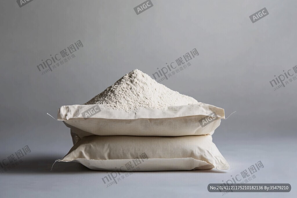 米黃色粉末