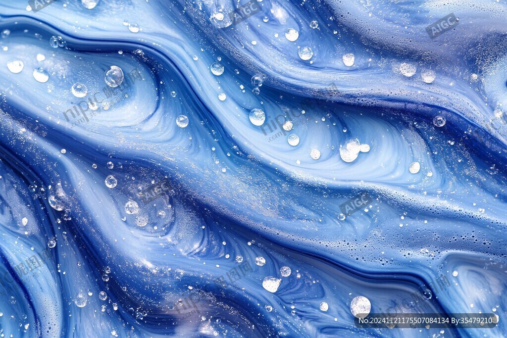 流動液滴狀藝術背景
