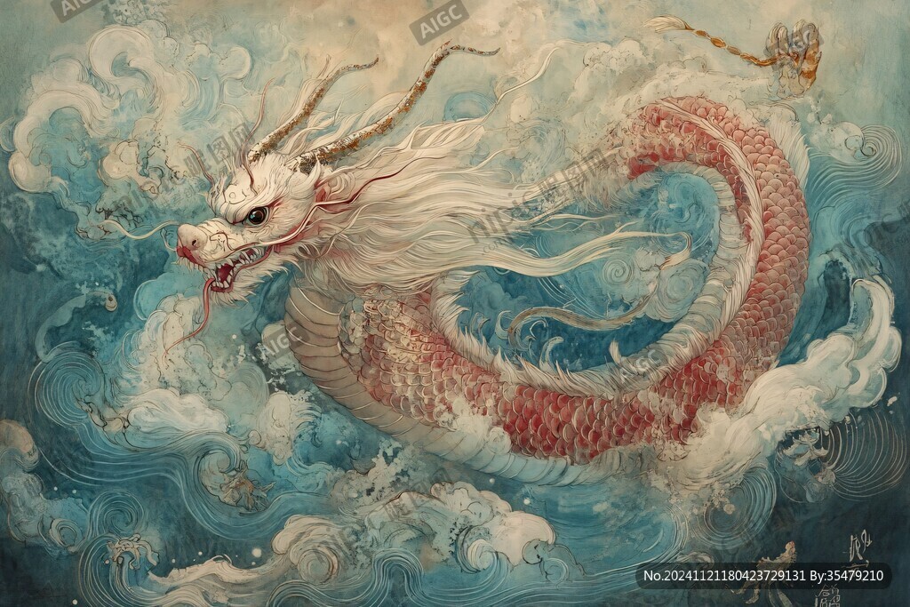 龍年橫版插畫(huà)