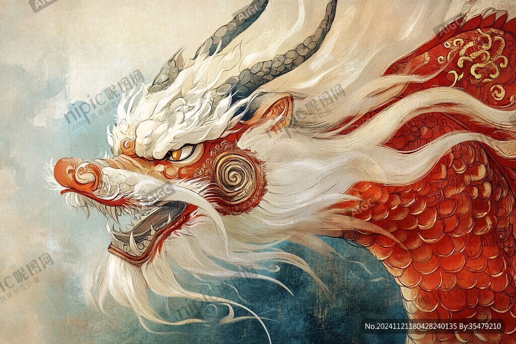 插畫龍年插畫