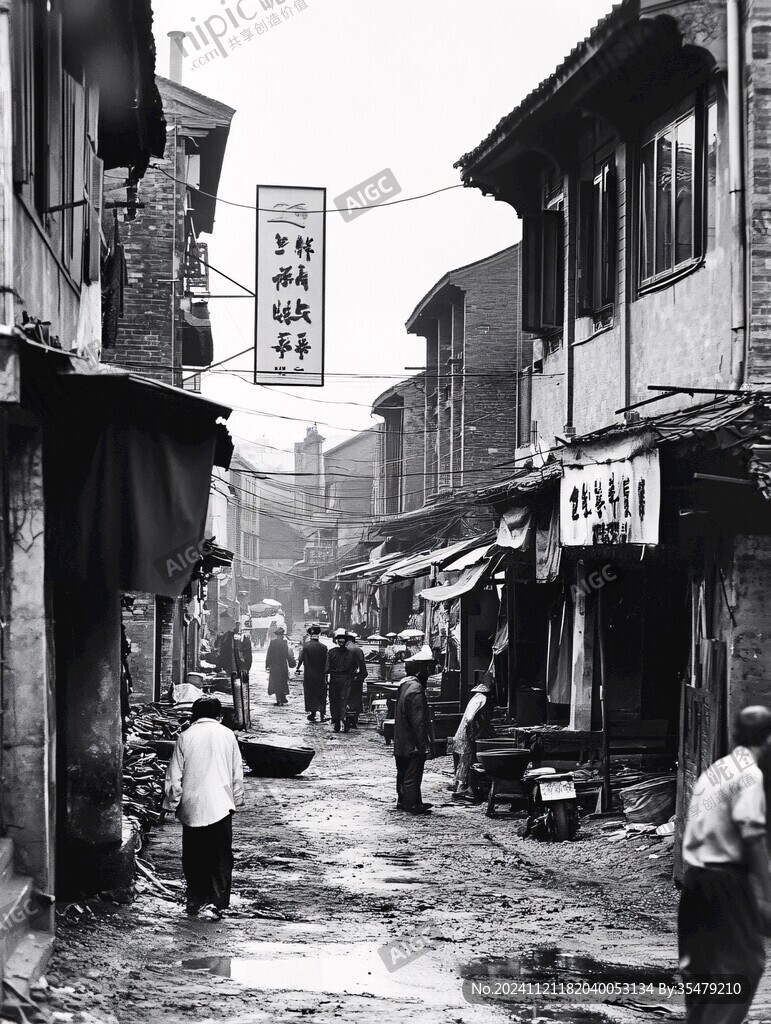 馬桑溪古鎮(zhèn)黑白片