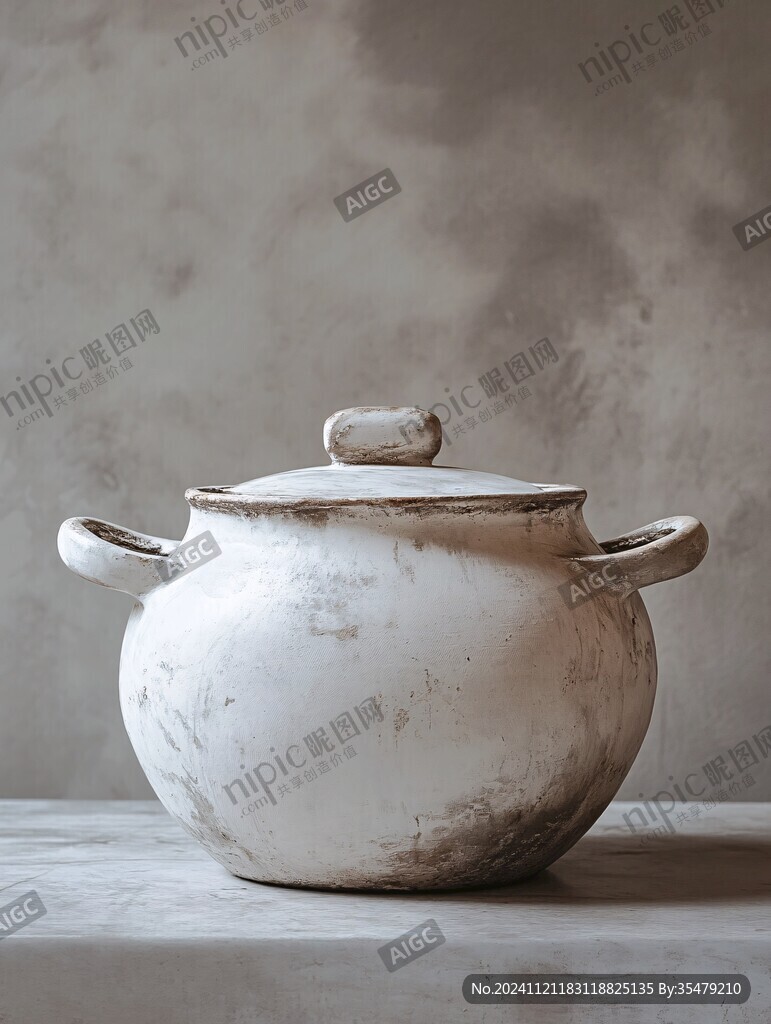 燉湯陶罐